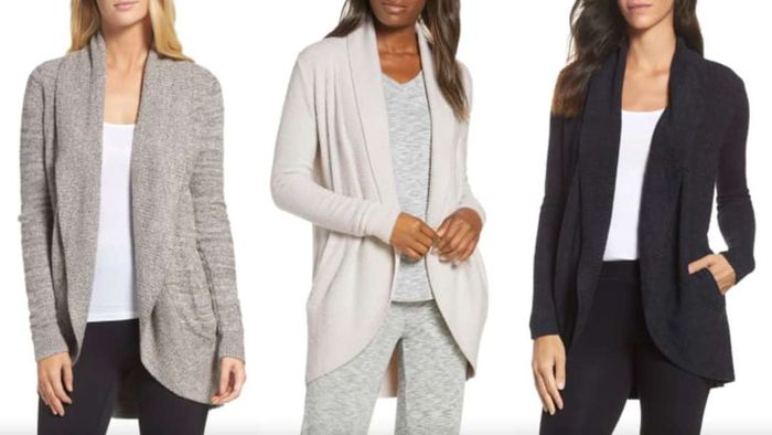 Top Winter Staycation Picks: Barefoot Dreams CozyChic Lite Circle Cardigan