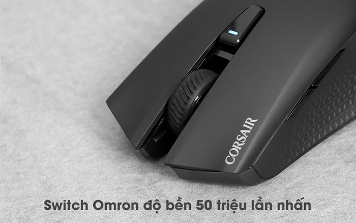 Chuột Bluetooth Gaming Corsair Harpoon RGB Đen - Omron