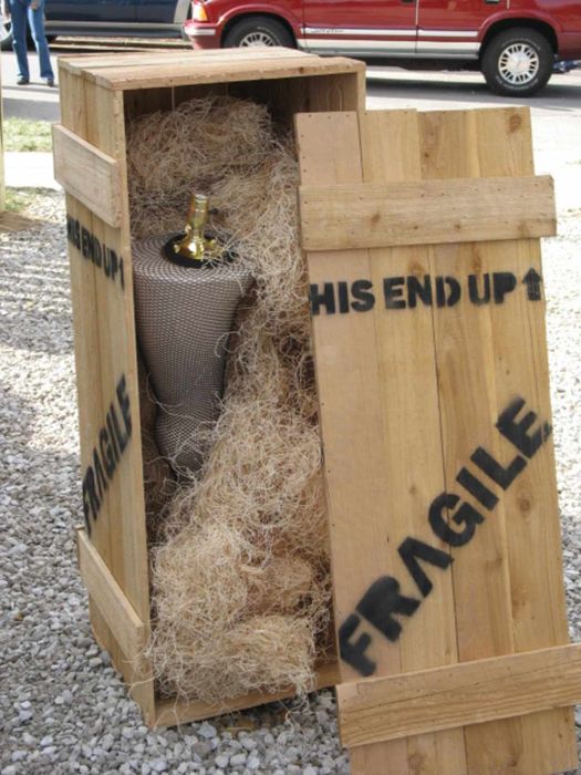 box prop from 'A Christmas Story'