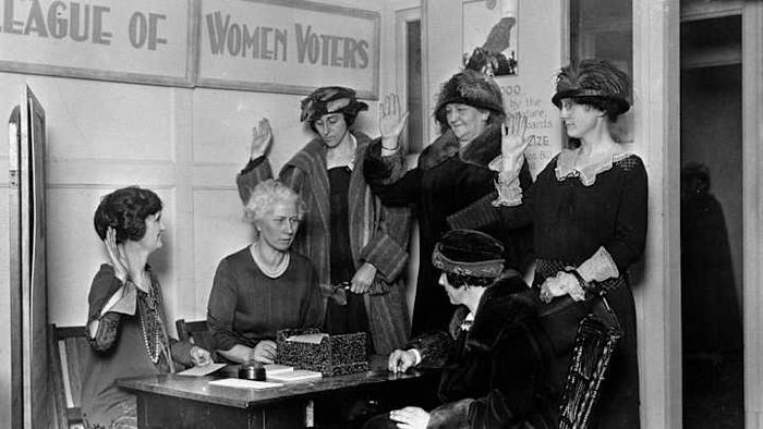 Women gained the right to vote after the 19th Amendment was ratified.
