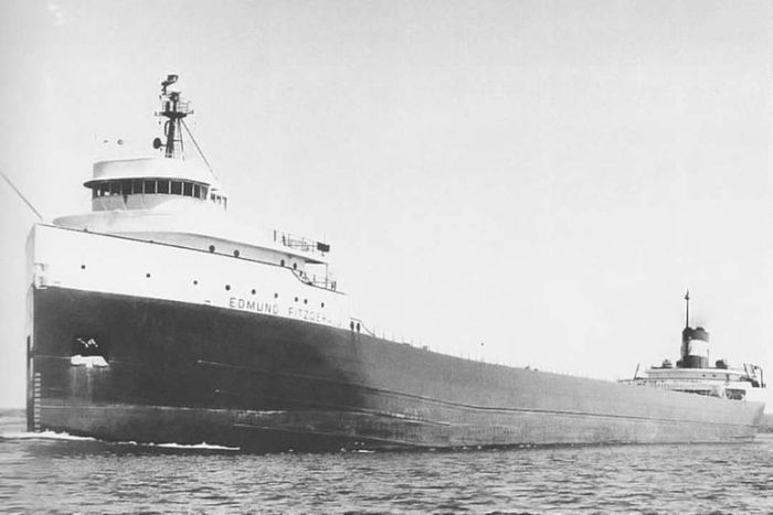 The S.S. ‘Edmund Fitzgerald’ in transit