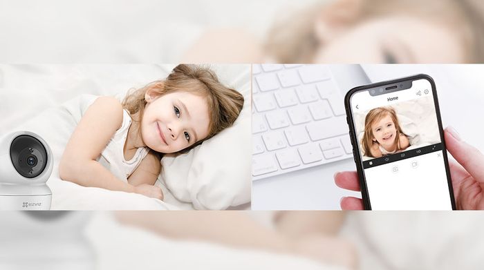 Camera IP 360 Độ 2MP Ezviz C6N - Trò chuyện 2 chiều