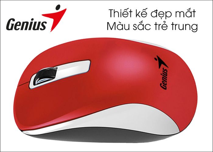 Chuột không dây Genius NX 7010 - Thiết kế nhỏ gọn và tiện dụng