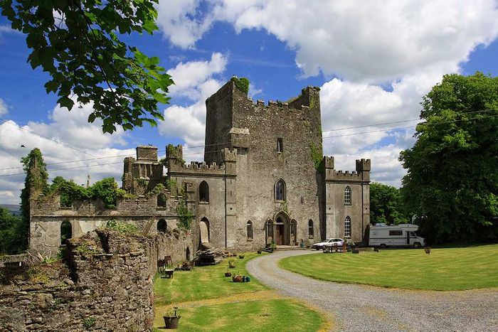 View of Leap Castle's exterior
