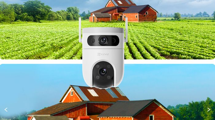 Camera IP Ngoài Trời 360 độ 3MP EZVIZ H9C Dual - Hình ảnh sắc nét