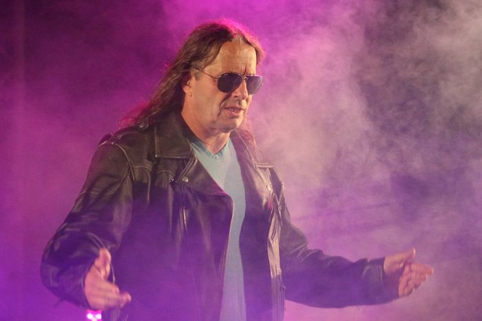 Bret Hart at Smackdown.