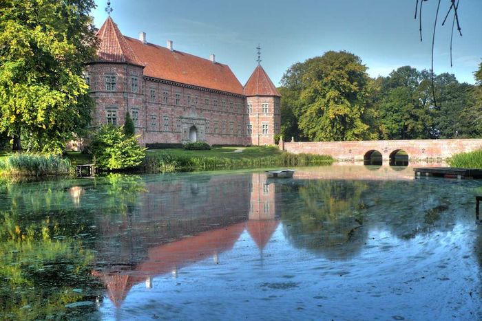 Exterior view of Voergaard Castle