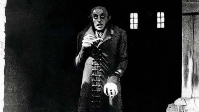 Max Schreck as 'Nosferatu' (1922).