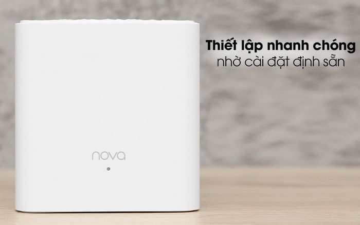 Router Wifi Mesh Chuẩn AC1200 Tenda Nova MW3 - Thiết lập nhanh với cấu hình định sẵn