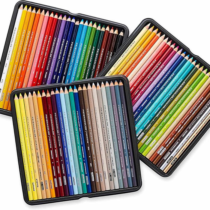 Set of colored pencils