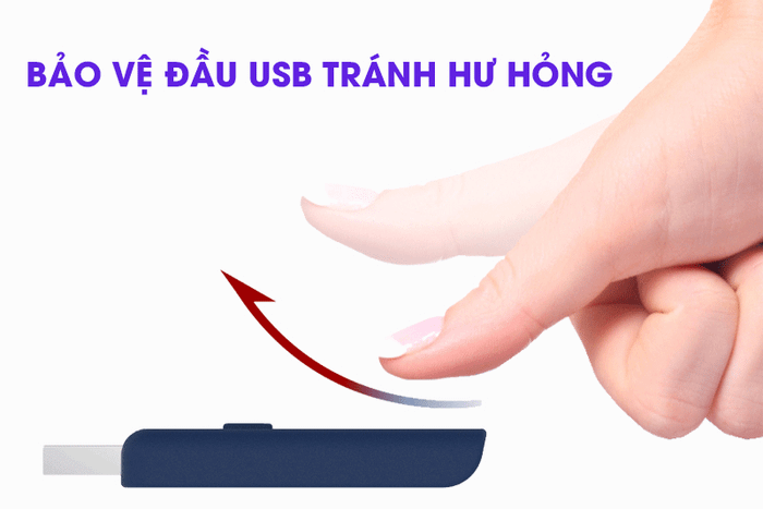 USB 3.1 16GB Apacer AH356 - Tăng cường bảo vệ đầu USB