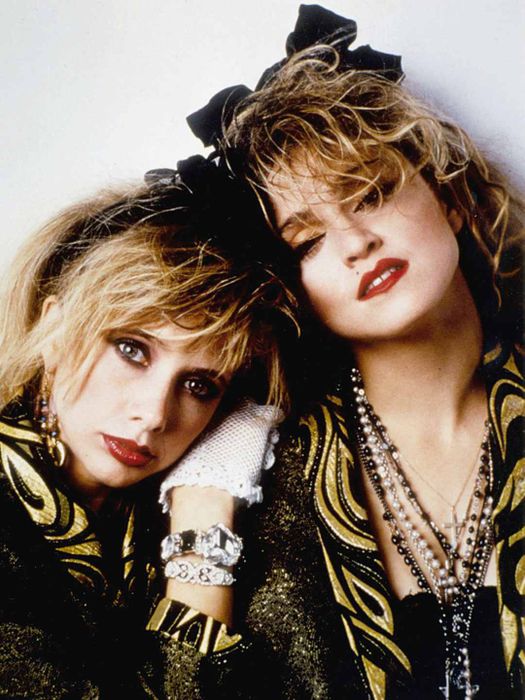 Rosanna Arquette and Madonna together in 'Desperately Seeking Susan' (1985).