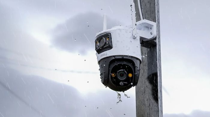Camera IP Ngoài trời 360 Độ 5MP IMOU Cruiser Dual S7XP-10M0WED - Thiết kế nhỏ gọn, linh hoạt và đạt chuẩn chống nước, bụi iP66