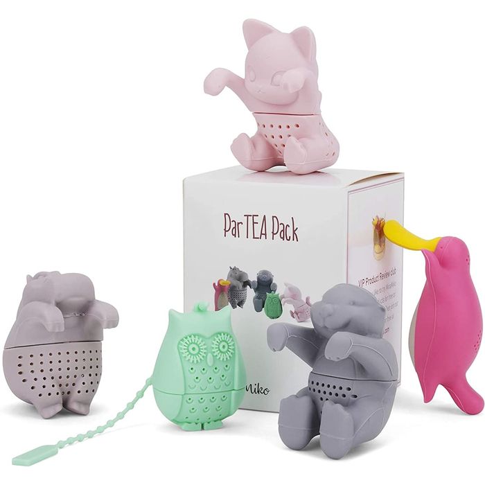 animal-shaped tea infuser set