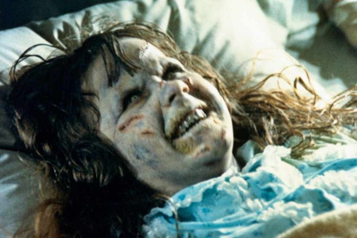 Linda Blair in 'The Exorcist' (1973).