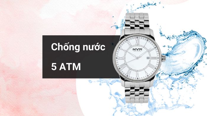 Khả năng kháng nước của mẫu đồng hồ