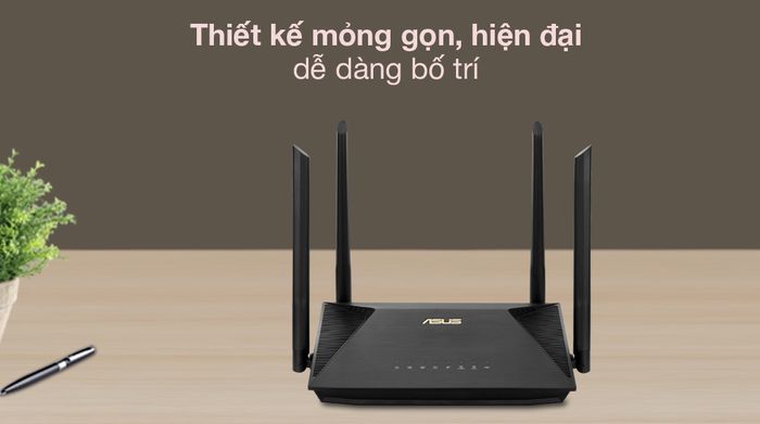 Nhỏ gọn - Asus AX53U Đen
