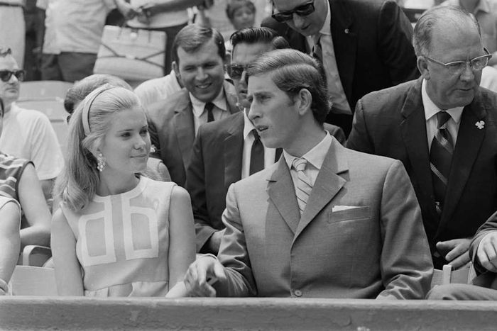 Tricia Nixon and Prince Charles.
