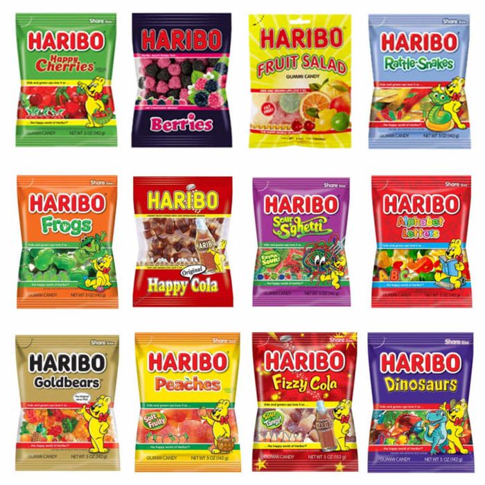 haribo assorted gummies
