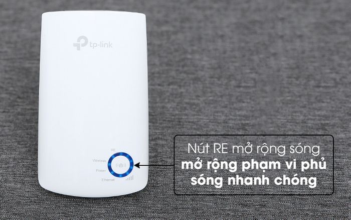Mở rộng sóng nhanh chóng - Repeater Wifi 300Mbps TP-Link TL-WA850RE Trắng