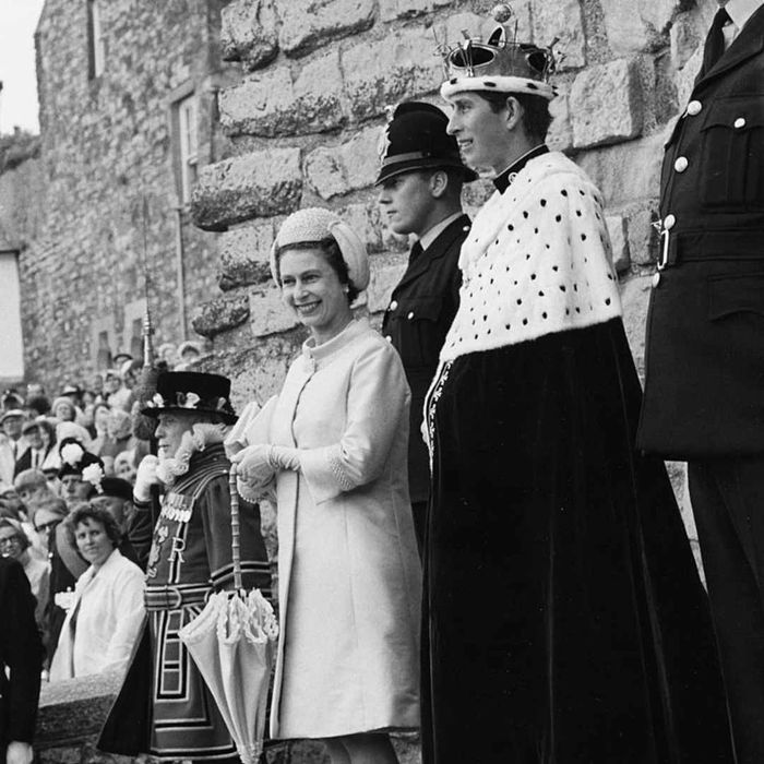 Prince Charles and Queen Elizabeth II
