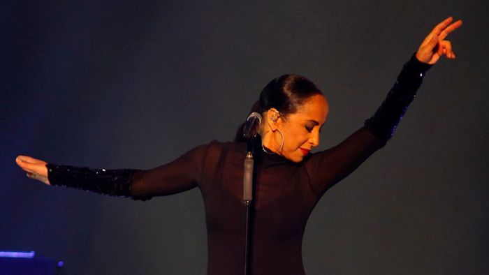 Here’s an image of Sade.