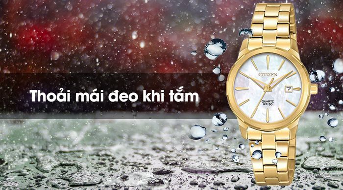 Đồng hồ nữ Citizen EU6072-56D có hệ số chống nước 5 ATM
