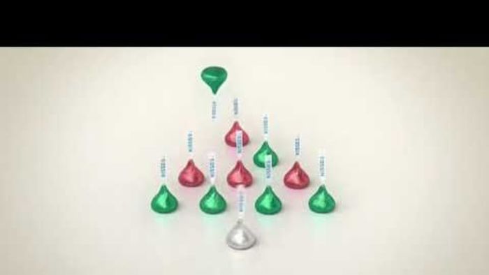 Hershey Kisses Holiday Ad 2021