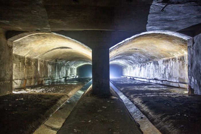 The historic Senne River flows beneath Brussels.
