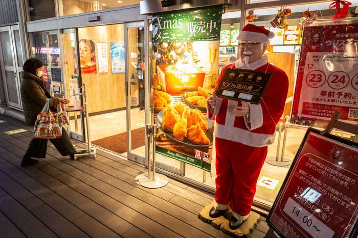 Christmas in Japan with KFC