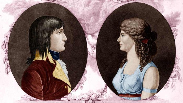 Napoleon Bonaparte and Joséphine de Beauharnais.
