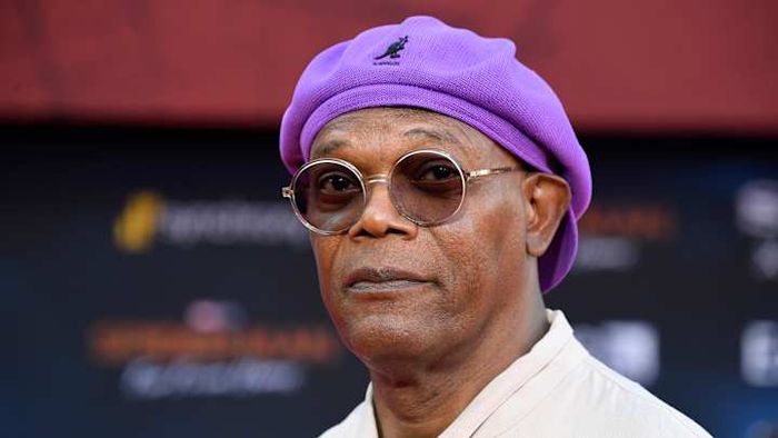 Samuel L. Jackson attending the 2019 premiere of 'Spider-Man: Far From Home.'