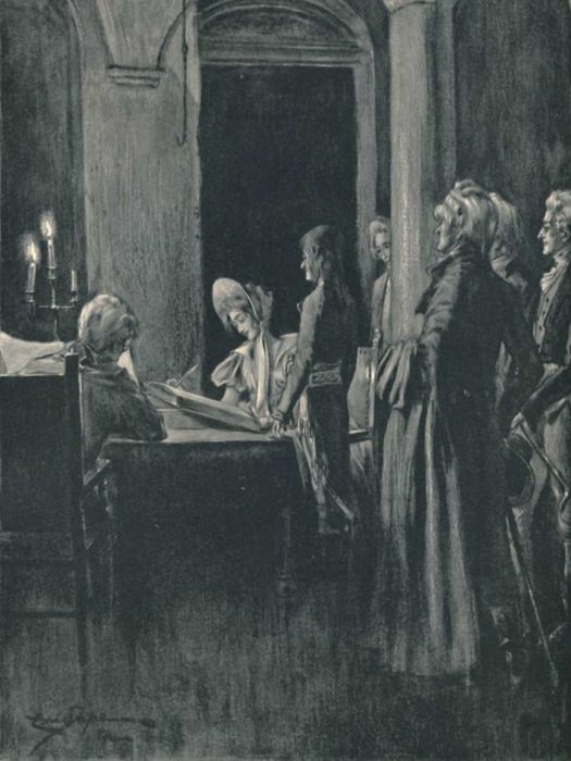 The Civil Marriage of Napoleon and Joséphine.