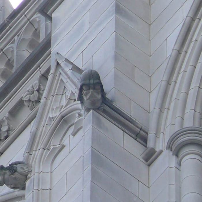 The Darth Vader gargoyle at the National Cathedral.