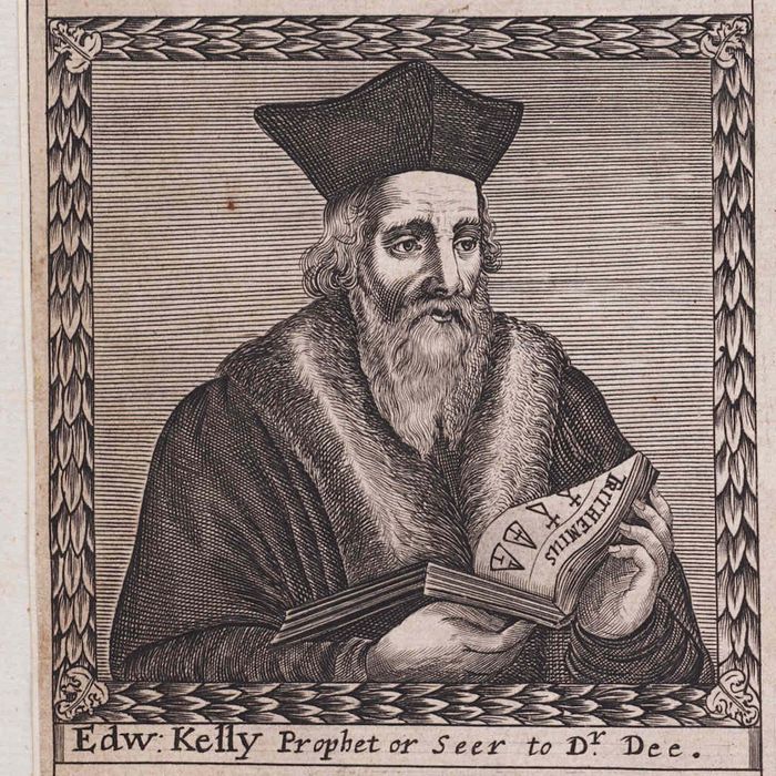 Edward Kelley (From: The order of the Inspirati), 1659. Artist: Anonymous