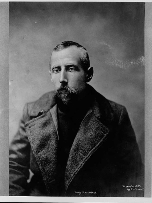 Roald Amundsen during the early 1900s