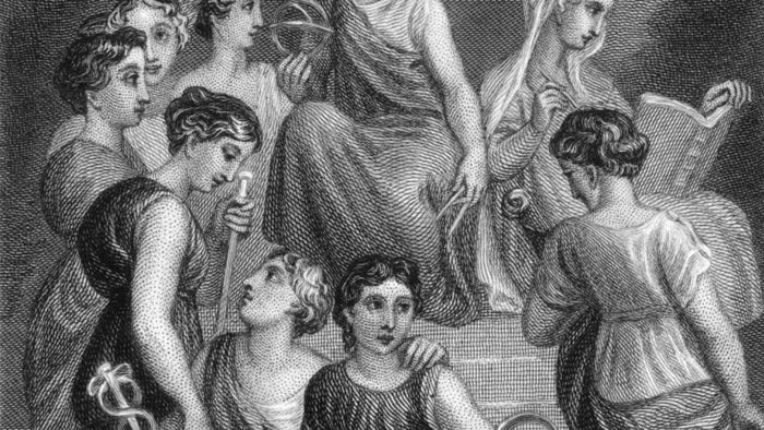 The nine Muses.