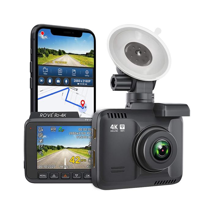 Top Smart Car Accessories: Rove R2-4K Dash Cam
