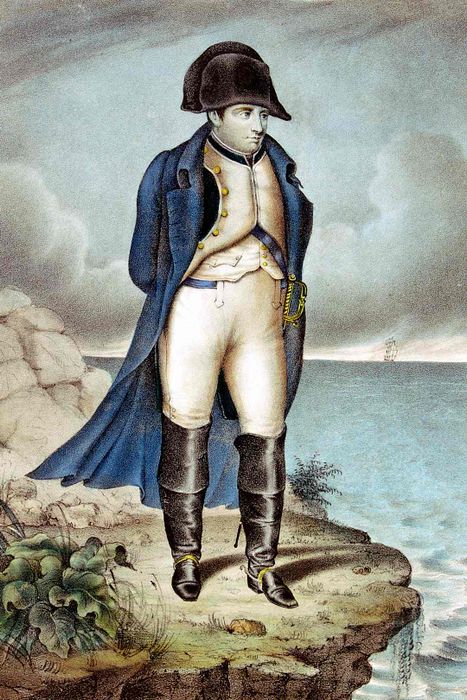Napoleon I, Emperor of France, during his exile.