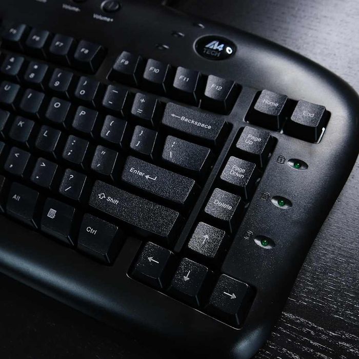 Best Left-Handed Picks: A4tech Ergonomic Left-Handed Keyboard for Business