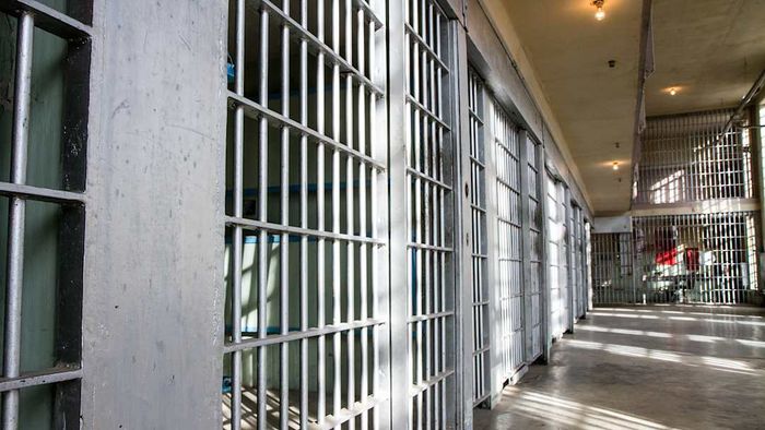 An image of prison cells