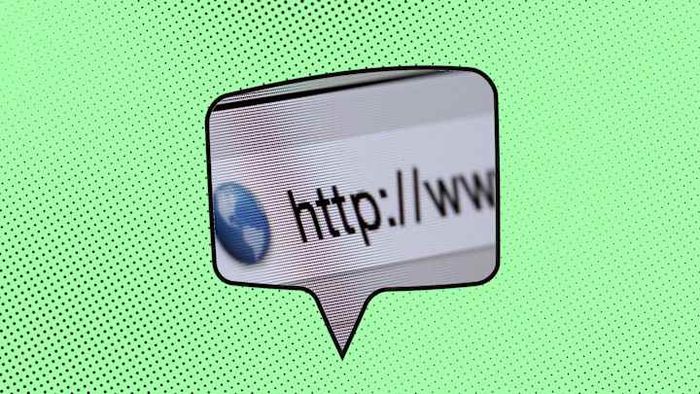 Ajwad Creative (speech bubble), hayatikayhan (browser) // iStock via Getty Images Plus