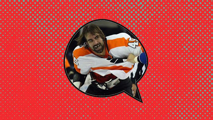Hockey players losing teeth has its own charming slang term.