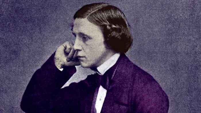 Writer Lewis Carroll.