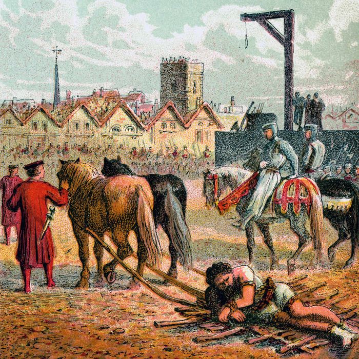 'Wallace Executed', 1305, (c1850).