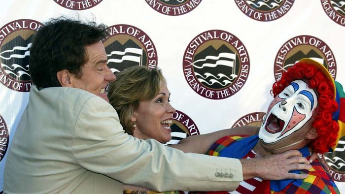 A photo of Bryan Cranston and Robin Cranston