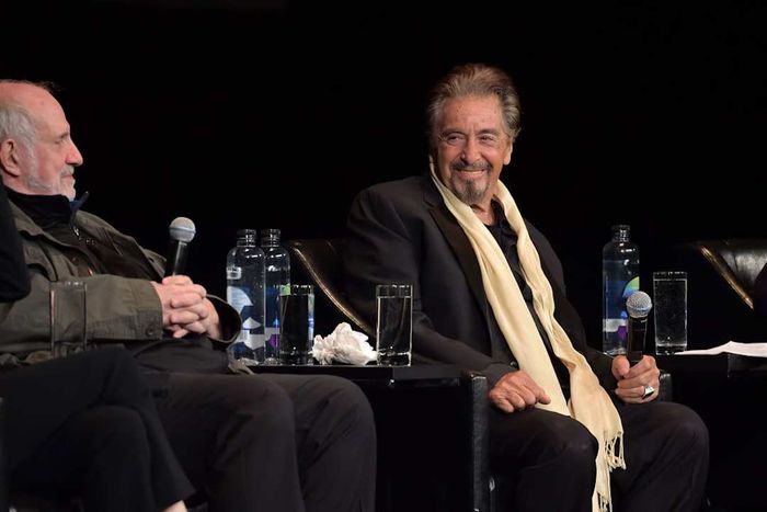 Brian De Palma and Al Pacino at the