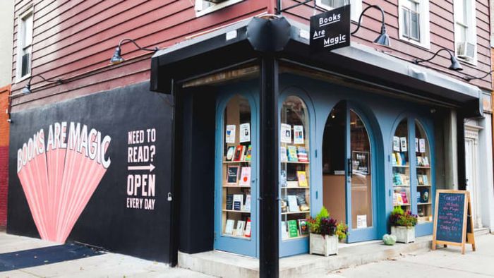 Books Are Magic, Emma Straub’s cherished bookstore located in Cobble Hill, Brooklyn.