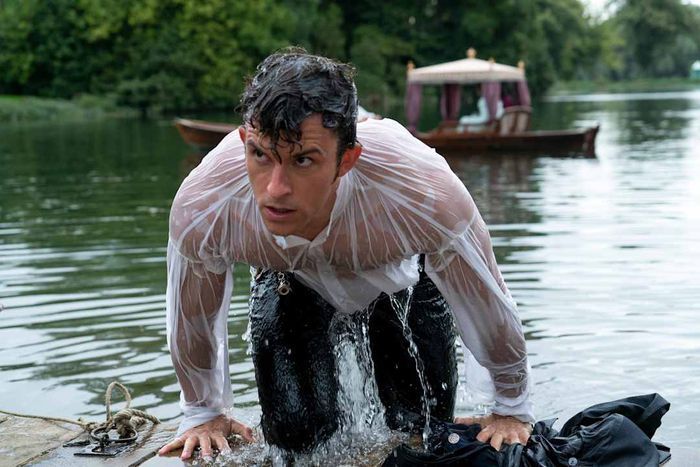 Jonathan Bailey portrays Anthony Bridgerton in 'Bridgerton.'