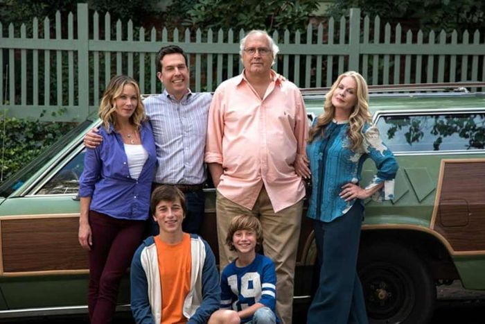 Chevy Chase and Beverly D'Angelo in the 2015 'Vacation' reboot.